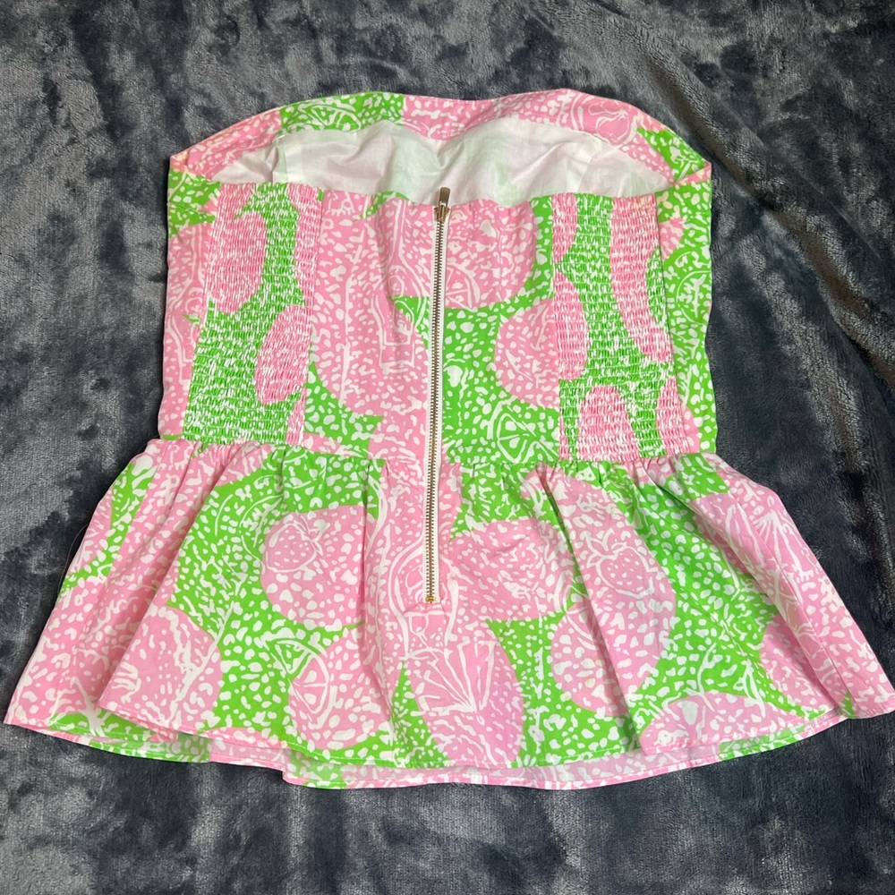 Lilly Pulitzer Strapless Top - Picture 2 of 3